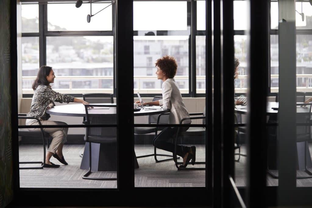 two-millennial-businesswomen-meeting-for-a-job-F5BXSM3.jpg two-millennial-businesswomen-meeting-for-a-job-F5BXSM3.jpg