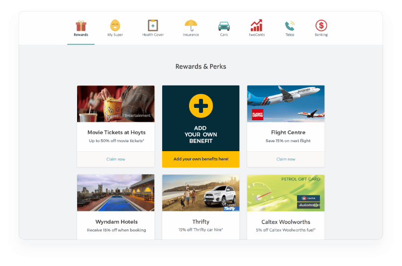Add employee benefits platform Add employee benefits platform
