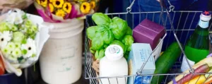 Grocery in fridge