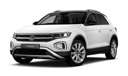 Volkswagen T-Roc Style Pure White Black