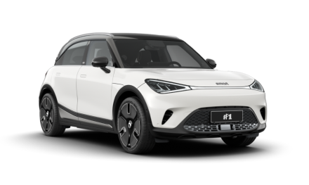 Smart #1 Premium Digital White Metallic - Eclipse Black