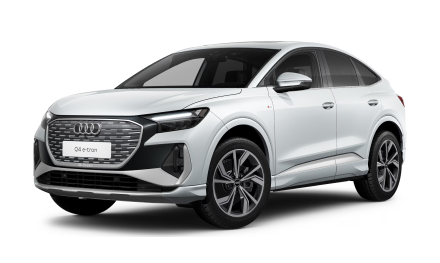 Audi Q4 e-Tron Sportback Glacier White Metallic